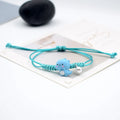 2022NEW Dinosaur Frog Matching Bracelets for Teens FriendshipWoven String Adjustable Braided Cute Animal Bracelet