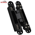 Heavy Duty Wood Hidden Cross Hardware Three Direction Adjustable Hidden Invisible Concealed Hinge