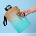 3.7 L Large Water Sports Bottle Gym Jug Custom Logo Canteen BPA Free LeakProof for Fitness Bottles Gallon Jugs