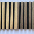 Factory Price Eco Friendly Acoustic Slat Wood Wall Panel Polyester Acoustic Panels