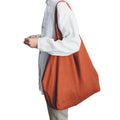 Custom Size Colors Large Reusable Linen Shopping Bags Organic Eco Tote Bag Linen Beach Bag