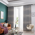New Trend Simple Modern Latest Jacquard Curtains Living Room and Bedroom Ready Made Jacquard Window Curtain