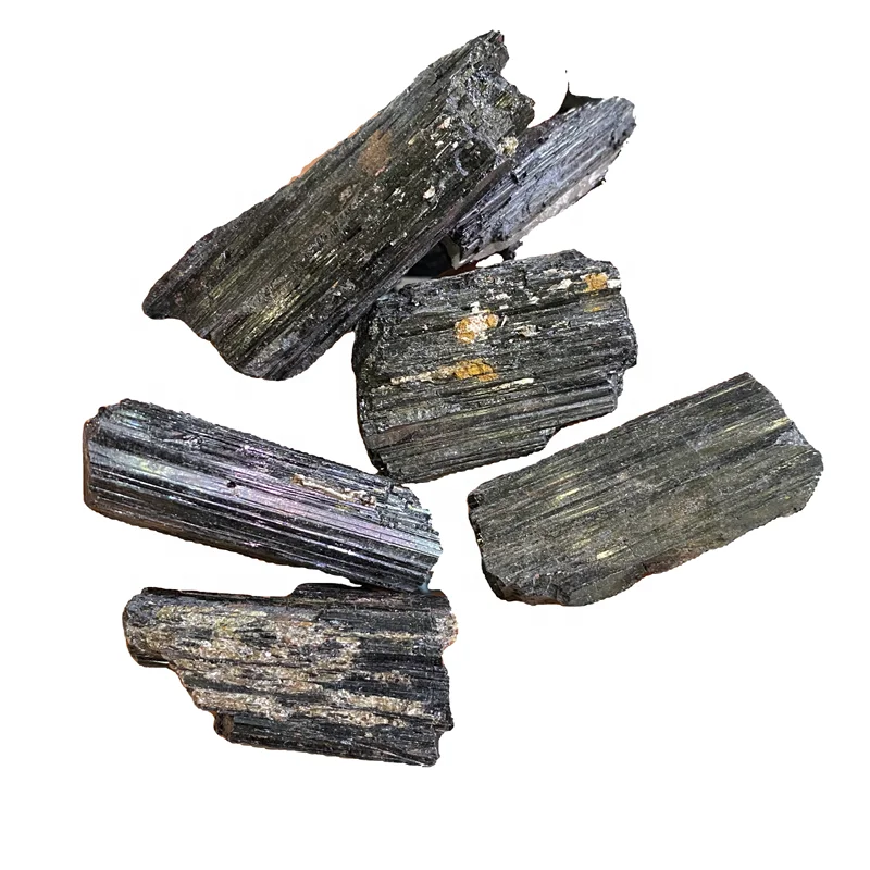 Wholesale Crystal Specimen Natural Raw Black Tourmaline Rough Healing Stone