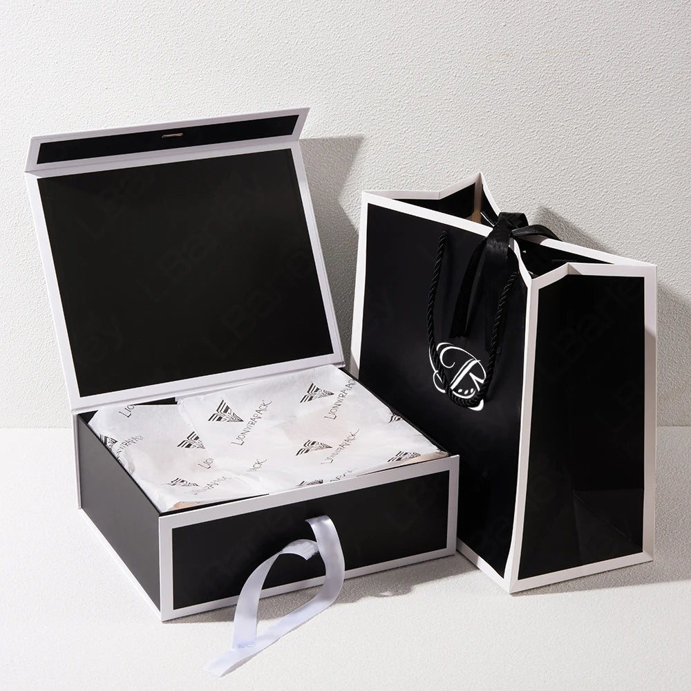 OEM Custom Recyclable Cardboard Luxury Folding Magnetic Gift Box Size Sizable with Magnet for Clothes Other Items Packaging