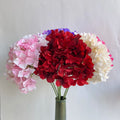 O-08132  Artificial Single Large Head Hydrangea Silk Flower Artificial Flower for Wedding Home Event Decoration