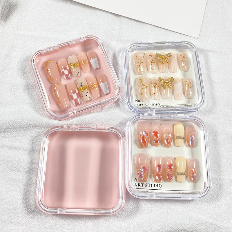 Nail Art Packaging Box Nail Art Box Storage Press on Nail Packaging Box Acrylic