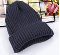 Customized Logo Embroidery Dot Pattern Image Solid Color 100% Acrylic Knitted Winter Beanie Hat for Men Women Unisex Common