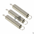 0.8 X 6/7/8/10 X L 0.8mm Stainless Steel Tension Spring with a Hook Galvanize Tension Clamp Adjustable Spiral Tension Spring