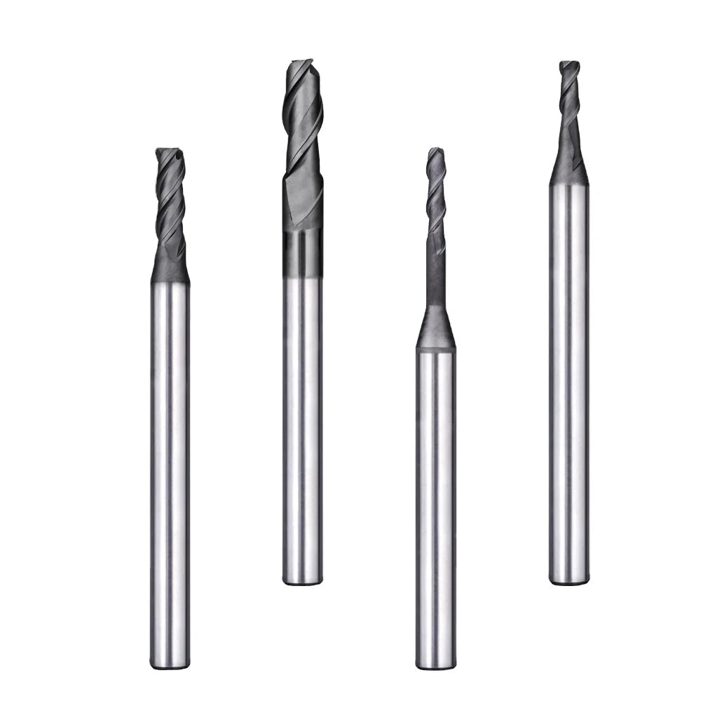 2-Flute Square Endmill Cutter with Carbide Milling for Graphite Machining Custom ODM & OEM Support Altin Coating