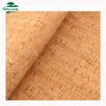 Factory Direct Wholesale 0.4mm Vegan Eco-Friendly Portugal Natural Cork Fabric PU Synthetic Leather Sheet (In Stock)