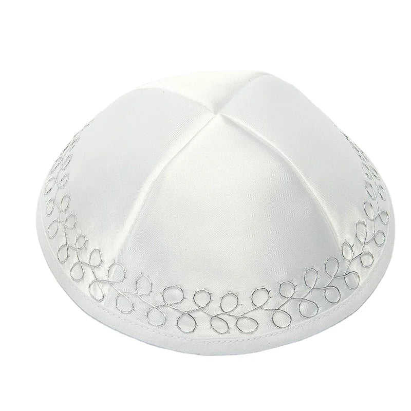 Custom Jewish Kippah (Yarmulka) for Men Boys Plus Muslim Juif Kippah Polyester Hat for Travel for Winter Seasons