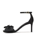 Beautiful Black High Heels Women's Heeled Sandal Peep Toe High Heels Dress Ankle Strap Sandal for Girls