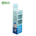 Custom Beverages Cardboard Floor Display Stand Corrugated Soft Drinks Display Rack