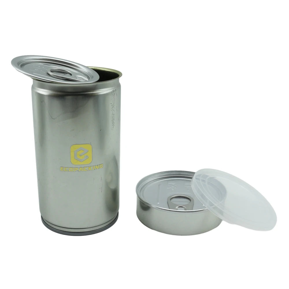 Good Quality Bulk Tuna Cans Seafood Canned Empty Tinplate Cans with Screen Printing Pull-Ring Sealed Round Shape for Food