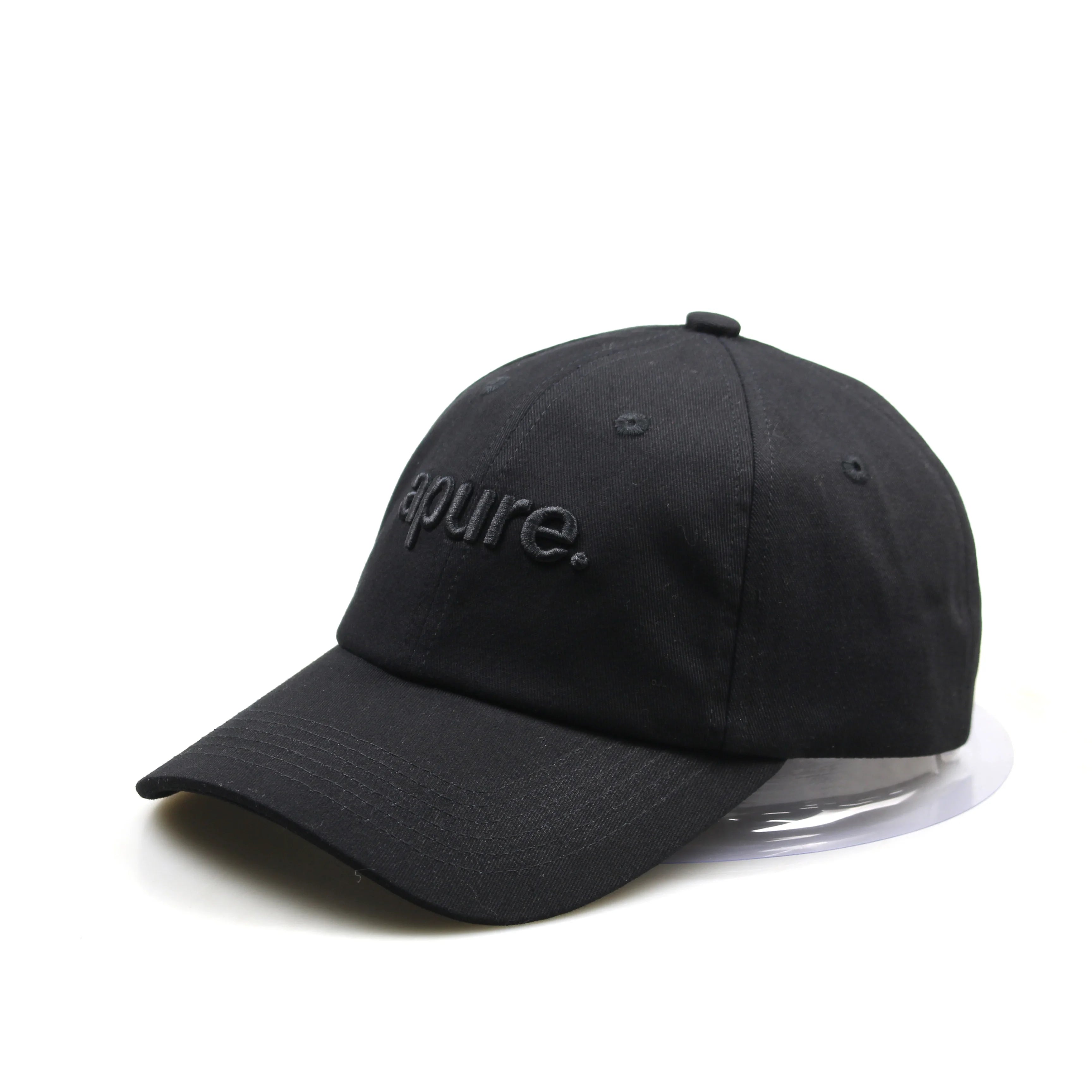 Custom 6Panel Waterproof Terry/Jersey Non-fading Dad Hats 3D Embroidered Logos Breathable Sports Outdoor Baseball Cap for