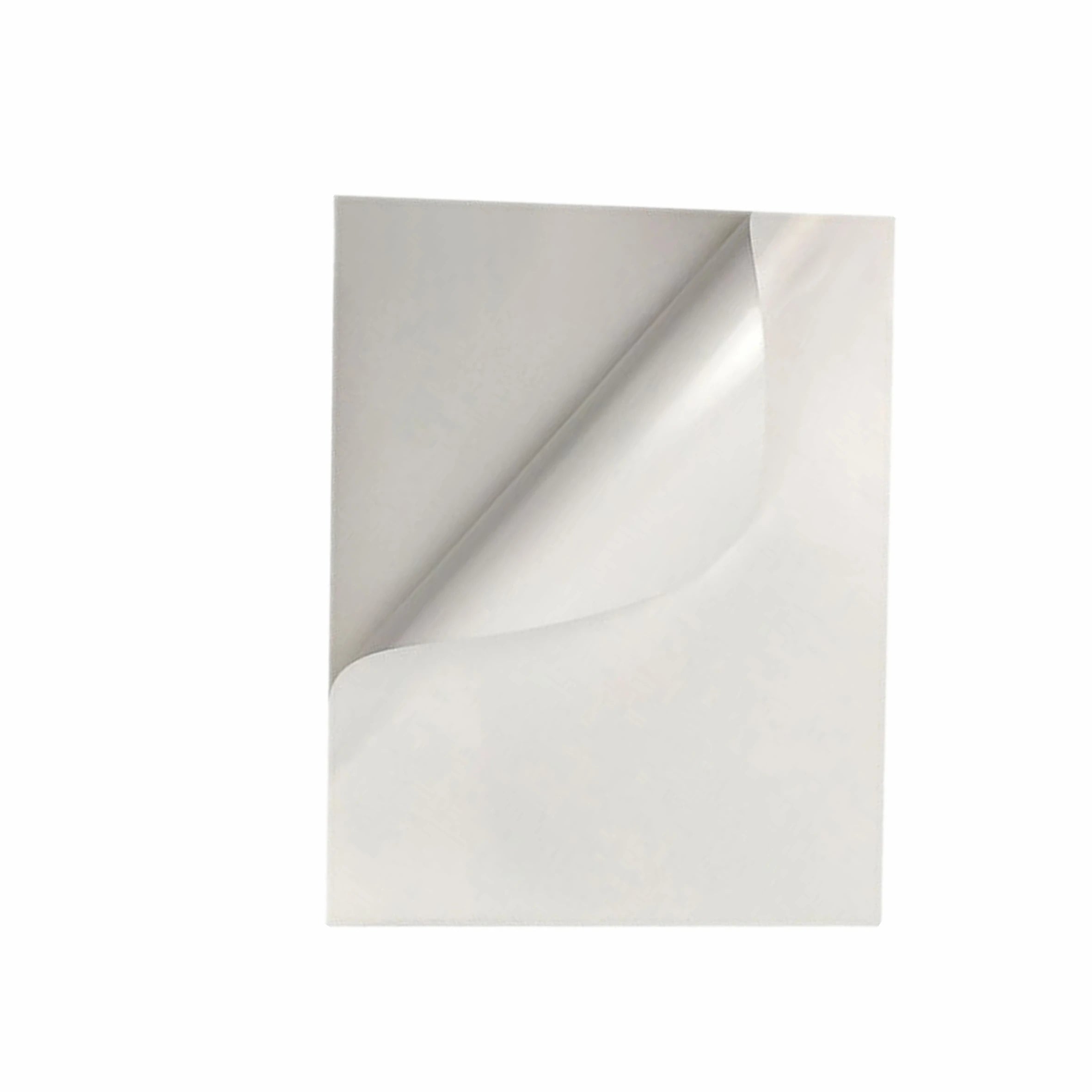 Waterproof Self Adhesive A4 clear Polyester Labels Transparent Laser Film Sheet Sticker Custom Thermal Shipping Printed