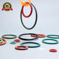 Free Sample China Manufacture NBR FKM Silicone EPDM O Ring Seal Big Small ORing Black Green Transparent Rubber Ring Seal MegaBDM