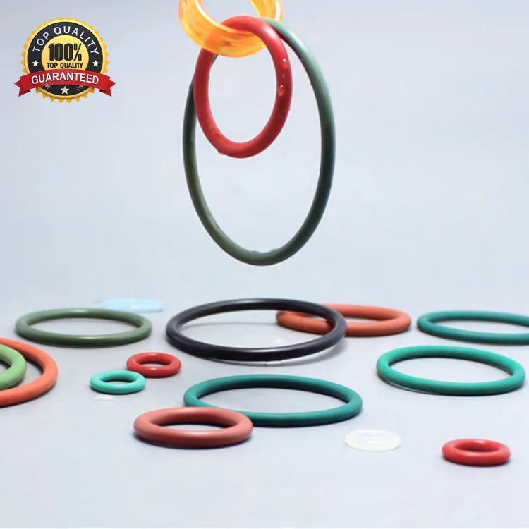 Free Sample China Manufacture NBR FKM Silicone EPDM O Ring Seal Big Small ORing Black Green Transparent Rubber Ring Seal MegaBDM