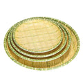 New Bamboo Style Wholesale Melamine Plates Hot Selling USA Restaurant Melamine Plastic Plates