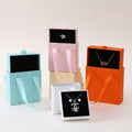 Wholesale Custom Small Gift Slide Drawer Paper Packaging Box Bracelet Earring Ring Necklace Jewelry Box With Handle