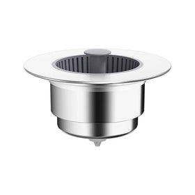 Hot Selling Kitchen Sink Three-in-one Drainage Filter and Plug Combination Stainless Steel Anti-blocking Basket Filter
