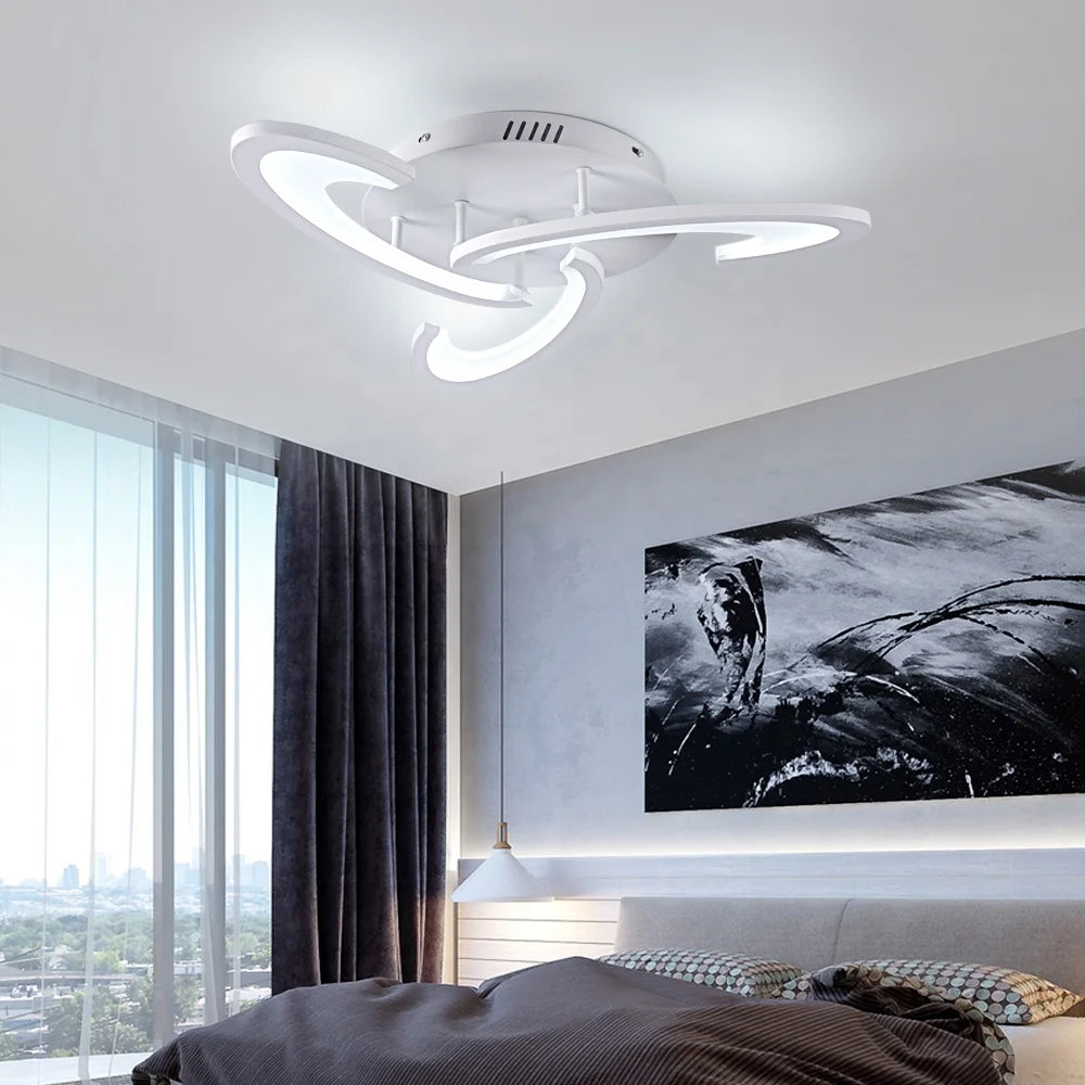 Warm White Surface Mounted Ceiling Lamp Nordic Indoor Led Ceiling Light for Apartment Loft