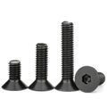 M3 M4 M5 M6 M8 M10 M12 M16 Grade 12.9 10.9 High Tensile Flat Head Allen Bolt Black Oxide Hex Socket Countersunk Head Screw