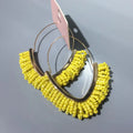 Quake Women Colorful Bohemian Glass Seed Beads Beaded Hoop Earrings Jewelry Earring Big Hoops Handmade