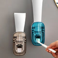1 PCS Automatic Toothpaste Dispenser Bathroom Accessories Wall Mount Lazy Toothpaste Squeezer Toothbrush Holder