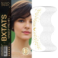 High Quality Gold Glitter Freckles Temporary Makeup Tattoo Sticker Sexy Bright Face Adhesive Freckle Tattoos for Women Paper