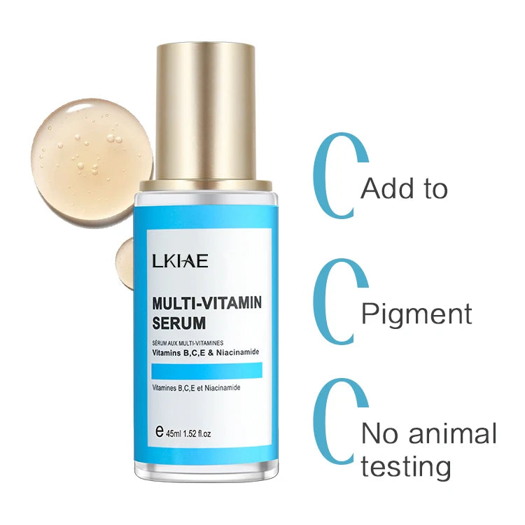 Multi-Vitamines Anti Aging Face Care Best Tru Skin Face Brightening Whitening Vitamin C Serum for Men
