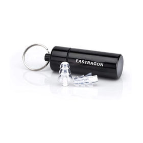 26dB Clear Silicone Music Festival Earplug Concerts Ear Plugs Sleep Study 20dB with Aluminum case and logo