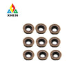 CNC Lathe Milling Insert RPMW08T2MO-JS Mitsubishi-Style Soft Steel & Alloy Steel 45# & 718 & P20 Cutting Tool OEM Customizable