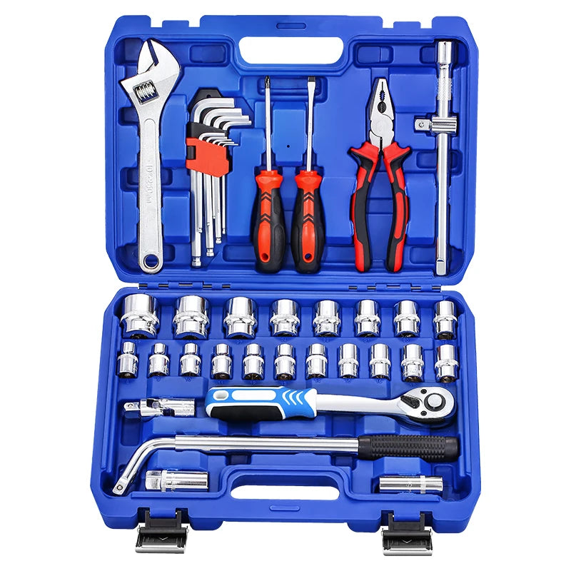 40 Pcs 1/4 3/8 1/2 Ratchet Wrench Socket Adapter Spanner Keys Set Converter Drive Reducer Air Impact Craftsman Socket Set