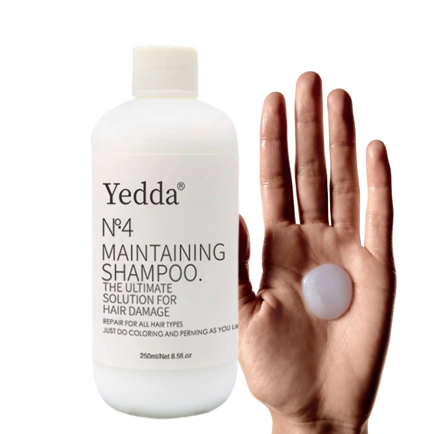 Yedda NO.4 Herbal Professional Salon Anti-Dandruff Protein Repair Nourishing Color-Protection Moisturizing Fluffy Cream Shampoo