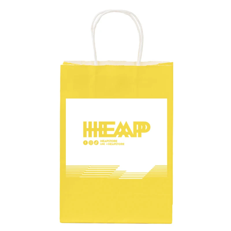 Factory Eco-Friendly Classic Kraft Paper Bags Flexo Printed Custom Logo Patch Handle for Food Packaging and Crafts Shopping Gift