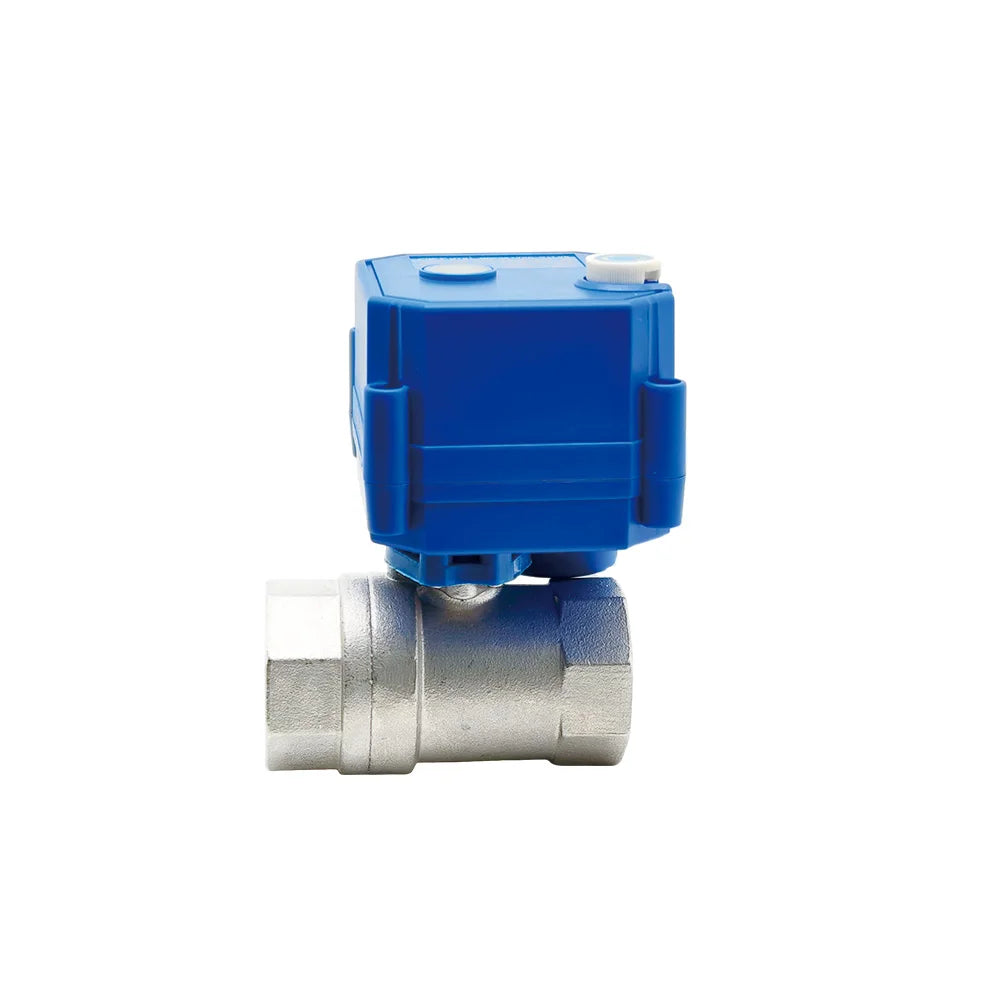 Stainless Steel CWX-25S Electric Ball Valve With Manual Override for Water