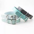 Factory Direct Sales Multiple Colour Custom Designer Luxury PU Leather Pet Dog Collar