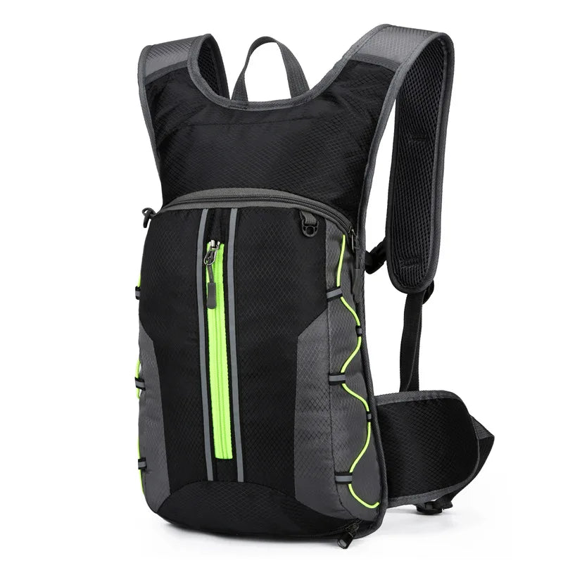 Wholesale Custom Waterproof Outdoor Running Cycling Bicycle Marathon Hydration Backpack with Night Reflection 36-57L Capacity