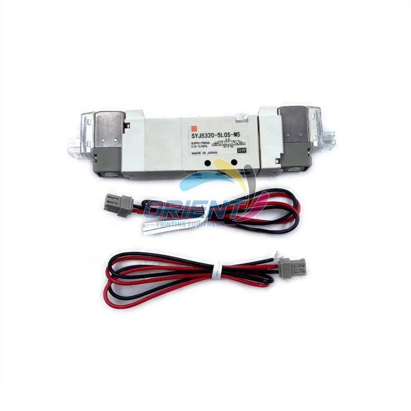 Best Quality New SYJ53205LOSM5 SYJ5320-5LOS-M5 Solenoid Valve for Komori Machine Spare Parts