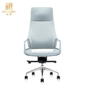 Modern Executive Swivel Dining Chair High Back Synthetic Leather Aluminum Wheels Practical Promotional Lift Chair Recliner