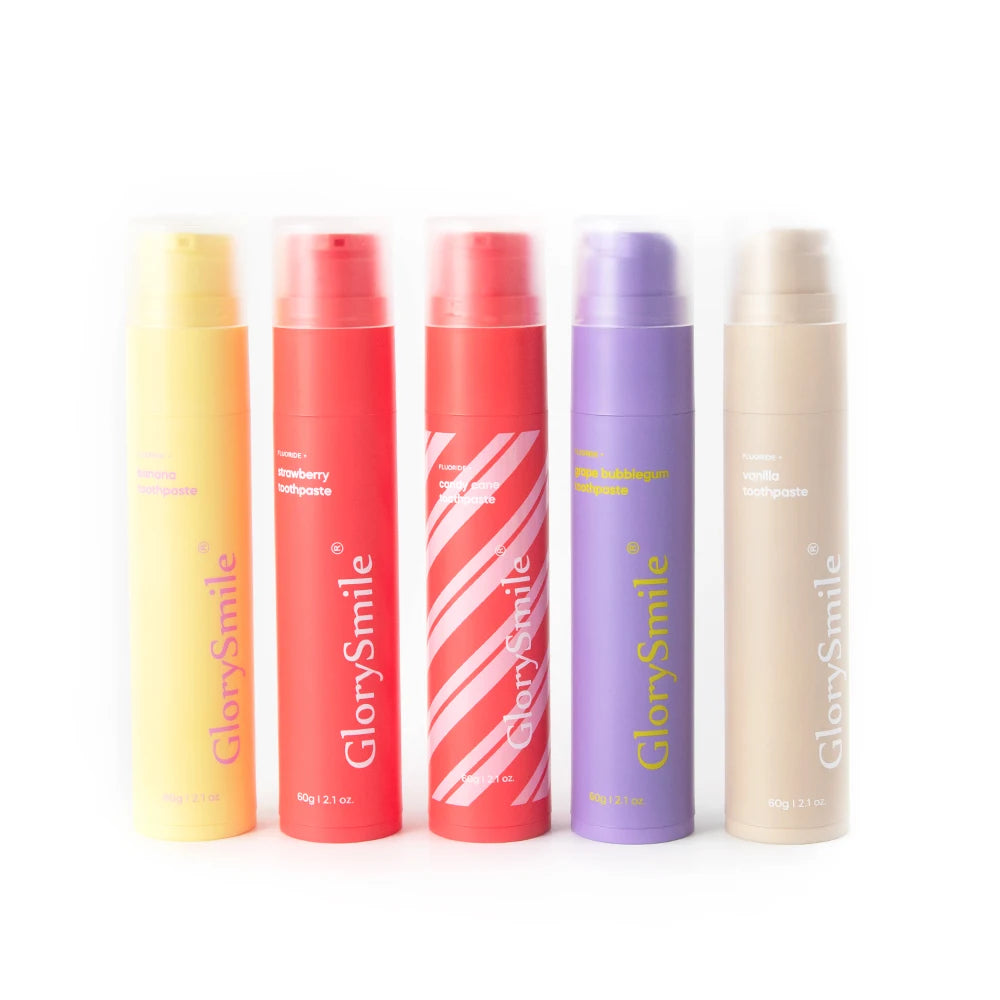 Glorysmile Flavored Toothpaste Wholesale Toothpaste Fruit Flavored Mint Watermelon Lime Mongo Toothpaste