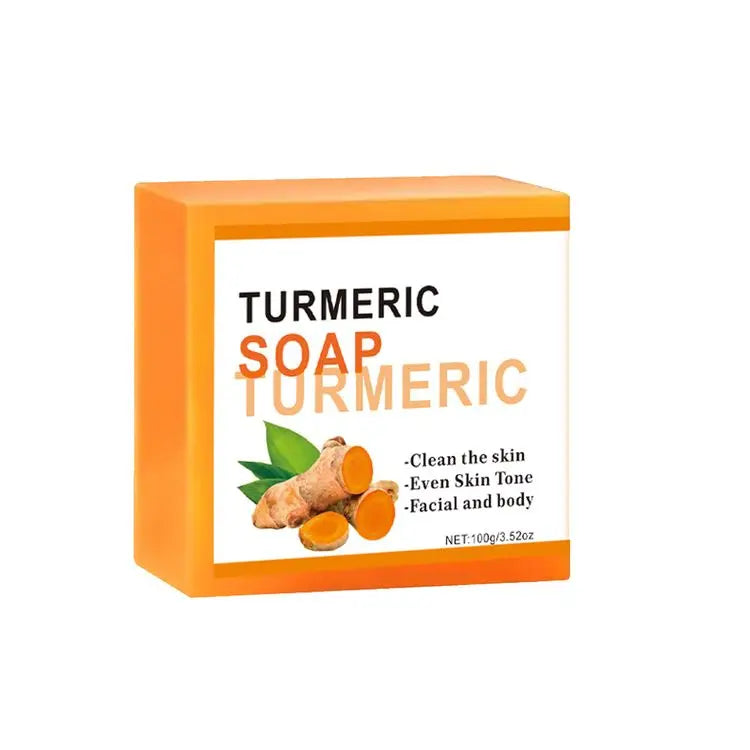 Great Quality Ladies Soap Custom Logo  Soap Ingredients Handmade Cleansing Square Turmeric Soap Bars