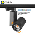 20W/32W/42W Modern Aluminum Cob LED Track Light Zoomable 15-60 Degree Adjustable Spotlight for Museums Flicker Free CRI90/97