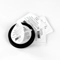 Custom Degradable Multi-Page Folding Booklet Labels Expandable Content Open/Close Sticker Labels