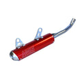 HGS Red Silencer with Steel End Cap for FANTIC 125 XE 23-25 Pipe Fittings Product