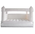 Ready to Ship Pink/blue/Plain Wedding All White Bouncy Castle White Wedding Bounce House White Jumping Castle Inflatable