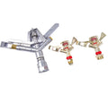 Metal Impact Sprinkler for Farm Irrigation System Long Range Garden Sprinklers Watering and Irrigation