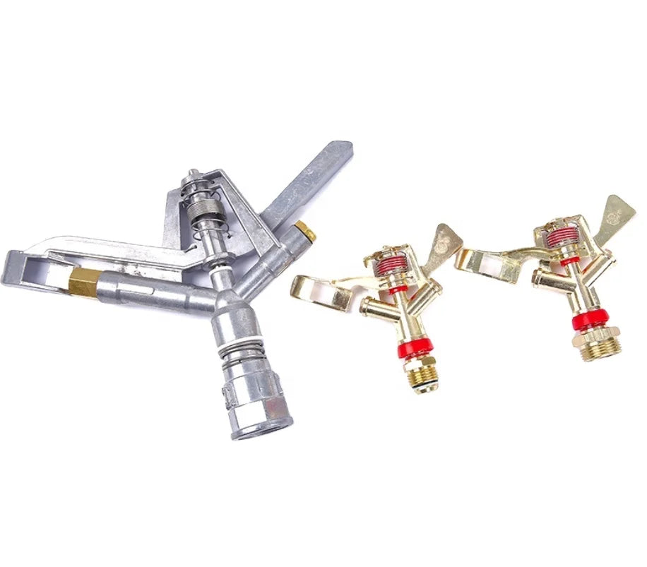 Metal Impact Sprinkler for Farm Irrigation System Long Range Garden Sprinklers Watering and Irrigation