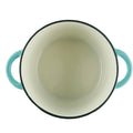 Wholesale ODM Manufacturer Blue Cast Iron Kitchen Cookware Set Dutch Oven Non Stick Enamel Round Shape Casserole Dish Pot
